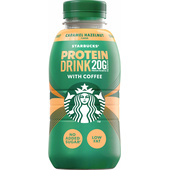 Starbucks drink coffee protein caramel hazelnut