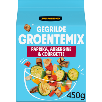 Jumbo Gegrilde Groentemix Paprika, Aubergine & Courgette 450 g