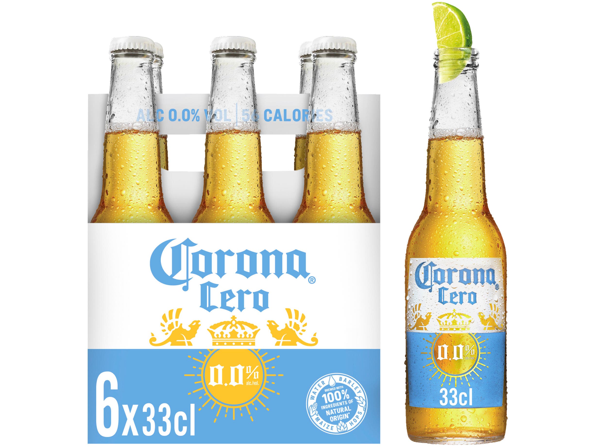 Cero 0.0% Alcoholvrij bier fles 6-pack