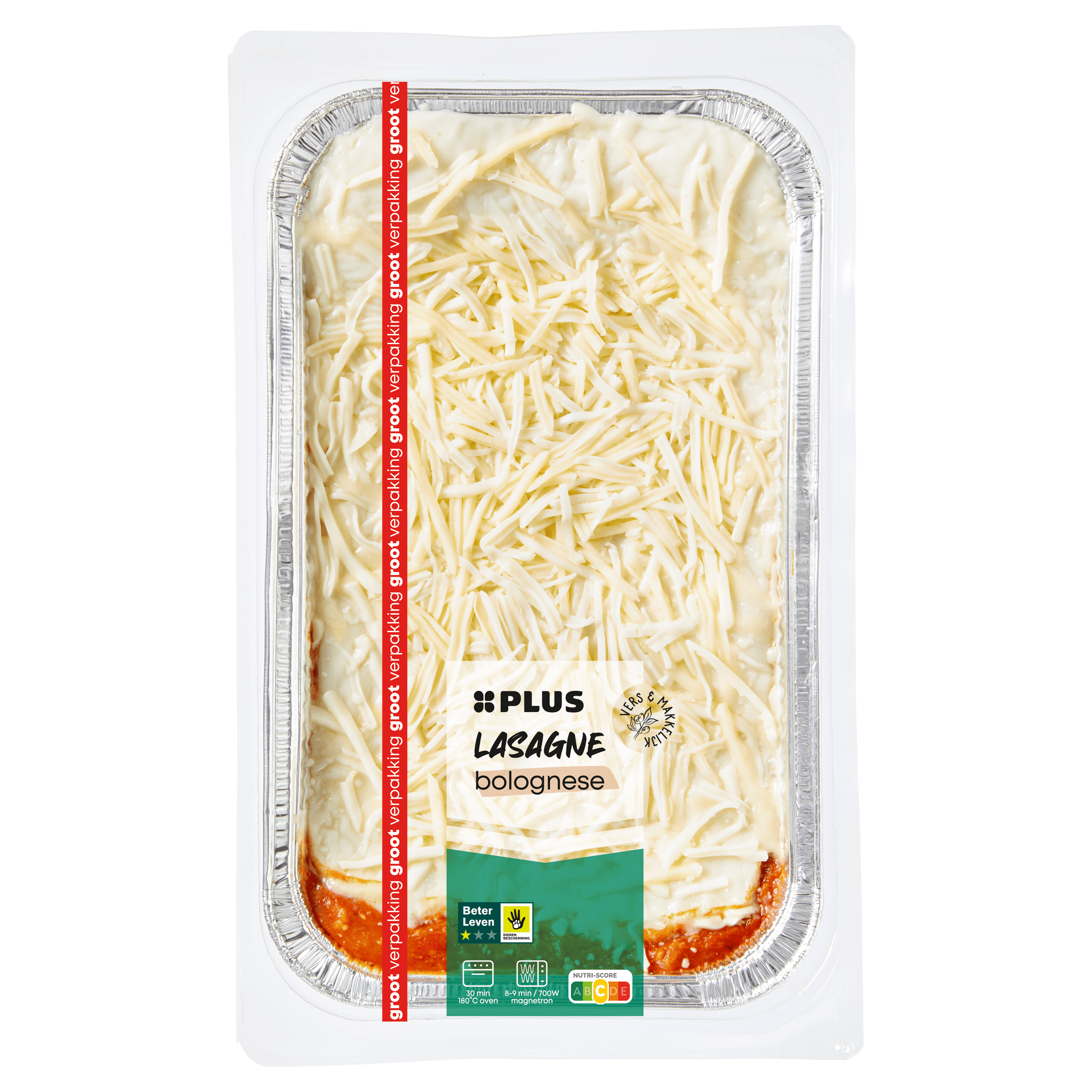 PLUS Lasagne bolognese