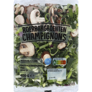 Roerbakgroenten Champignons