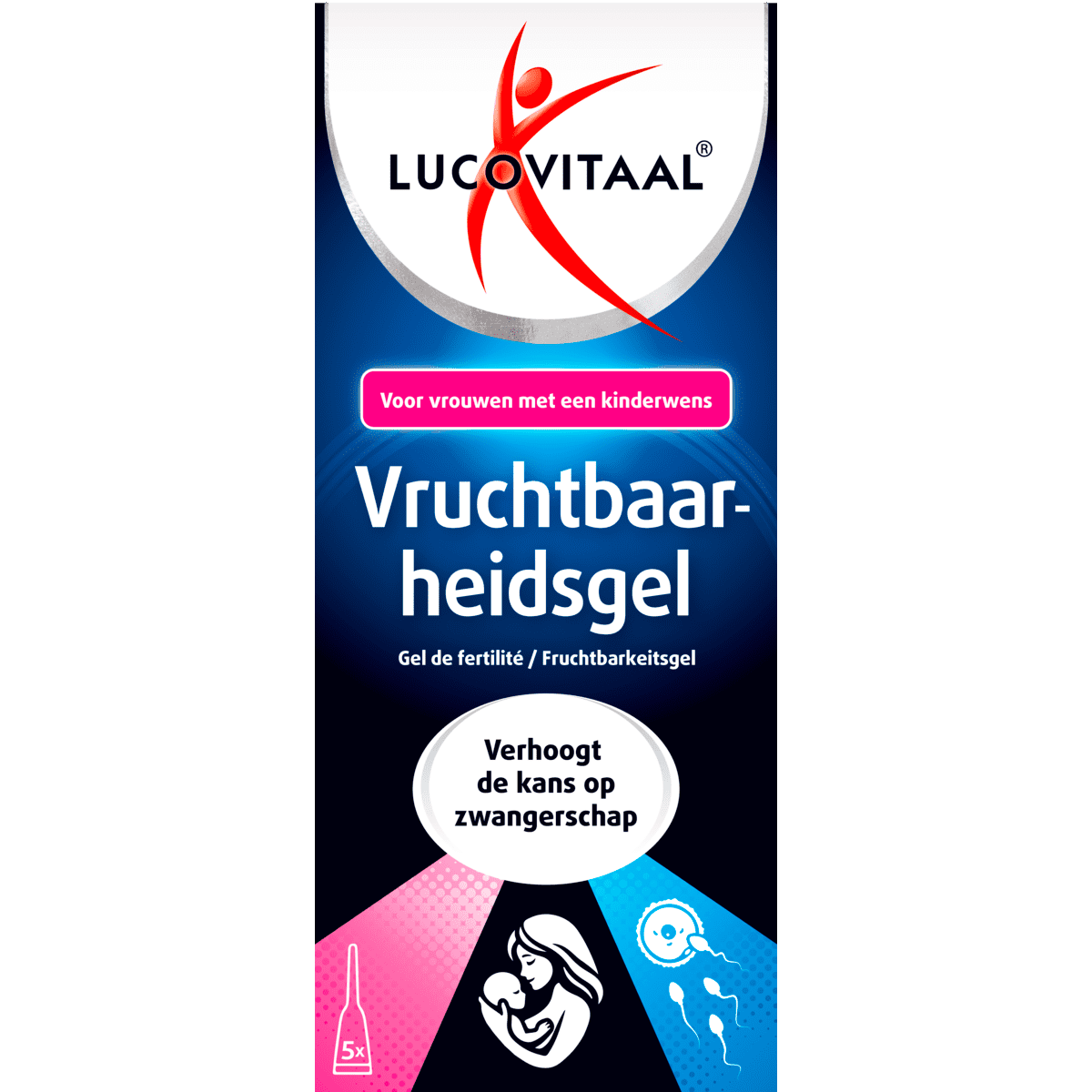 Lucovitaal Vruchtbaarheidsgel 5 x 5 ML  