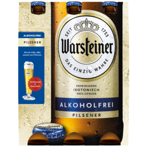 Warsteiner 0% 6x330ml Fles