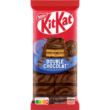 KitKat Melkchocoladereep double chocolate