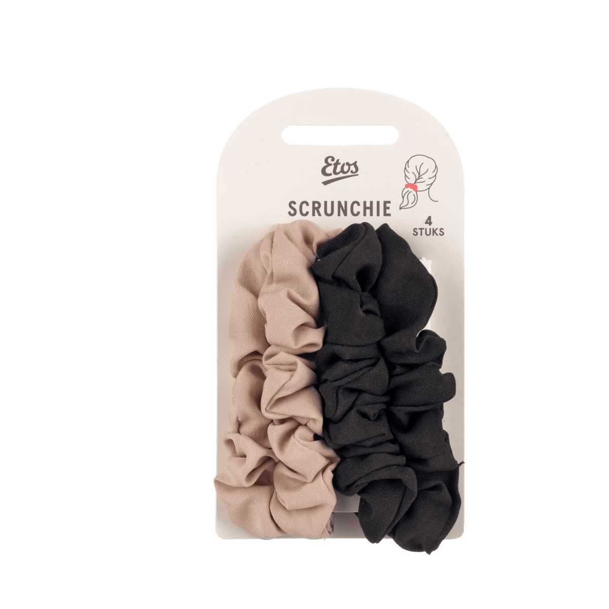 Etos Scrunchie Small 4 stuks