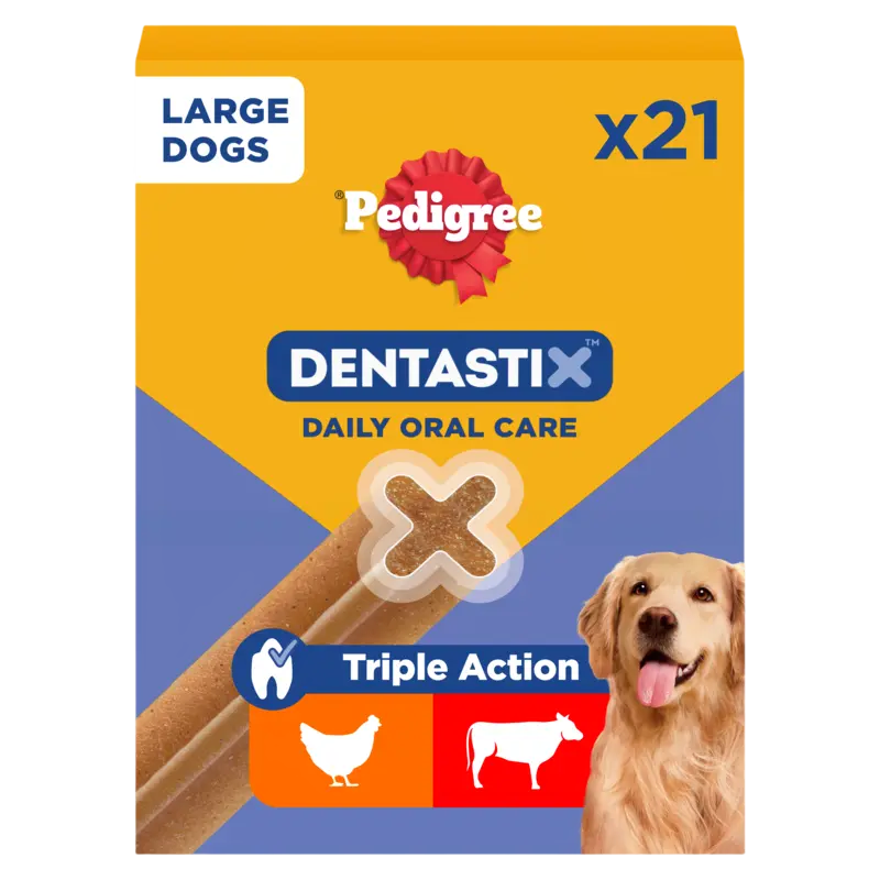 Pedigree Dentastix grote hond 25+ kg 21-pack