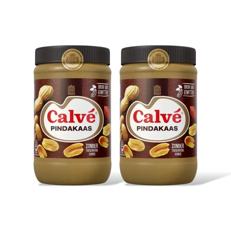 Calvé Pindakaas pot 2pack