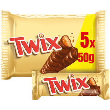 Twix Chocolade Repen 5 x 50g
