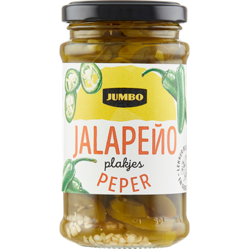 Jumbo Jalapeño Peper Plakjes 225 g