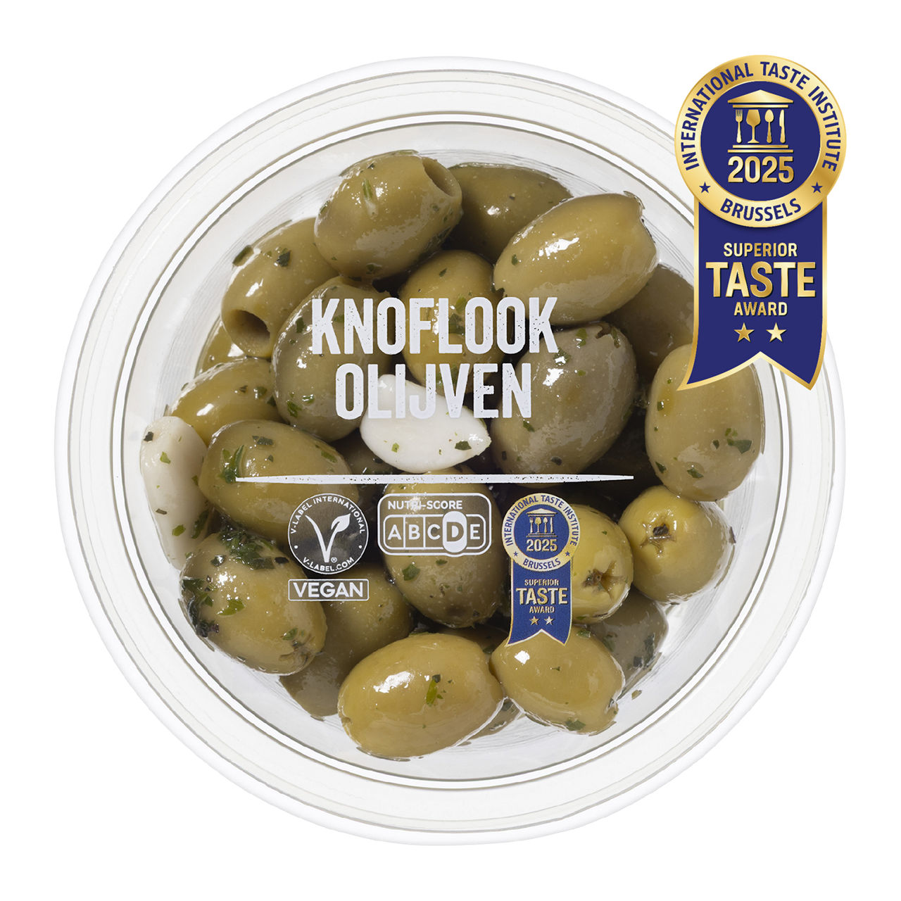 Verse olijven knoflook