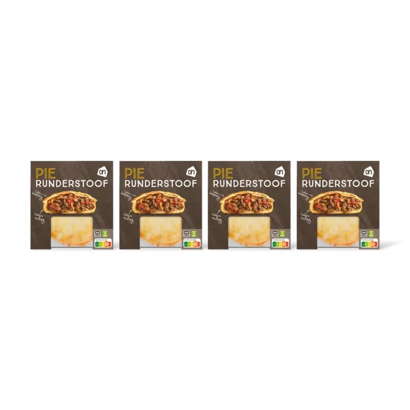AH Pie runderstoof ui 4-pack