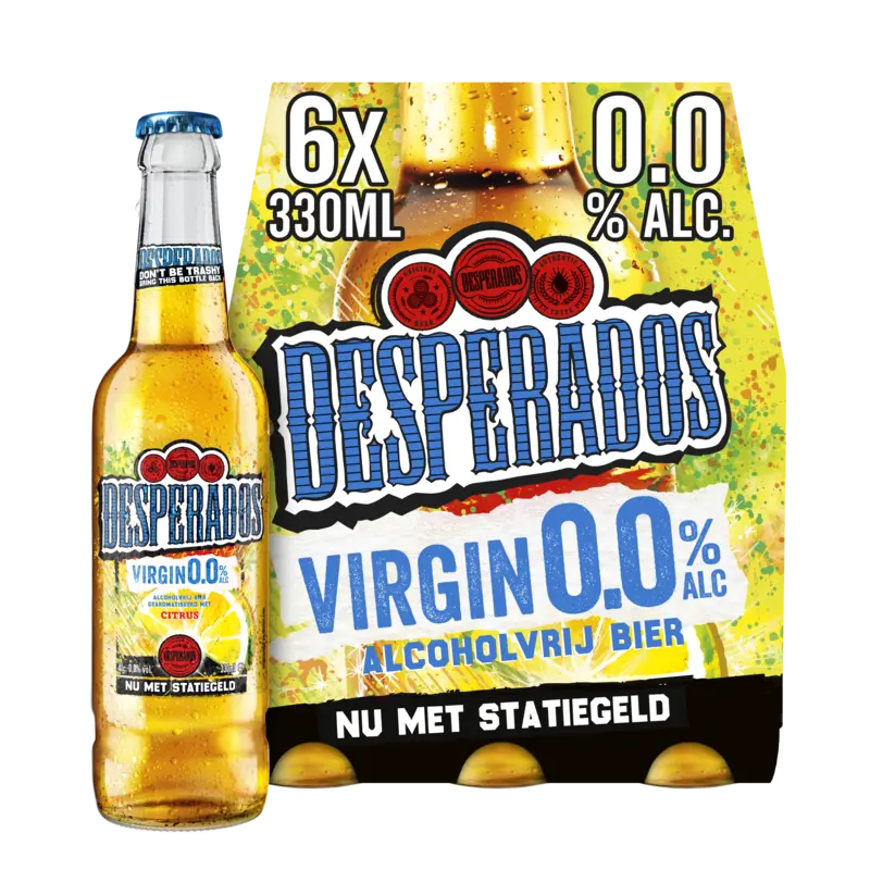 Desperados Virgin 0.0 bier 6-pack