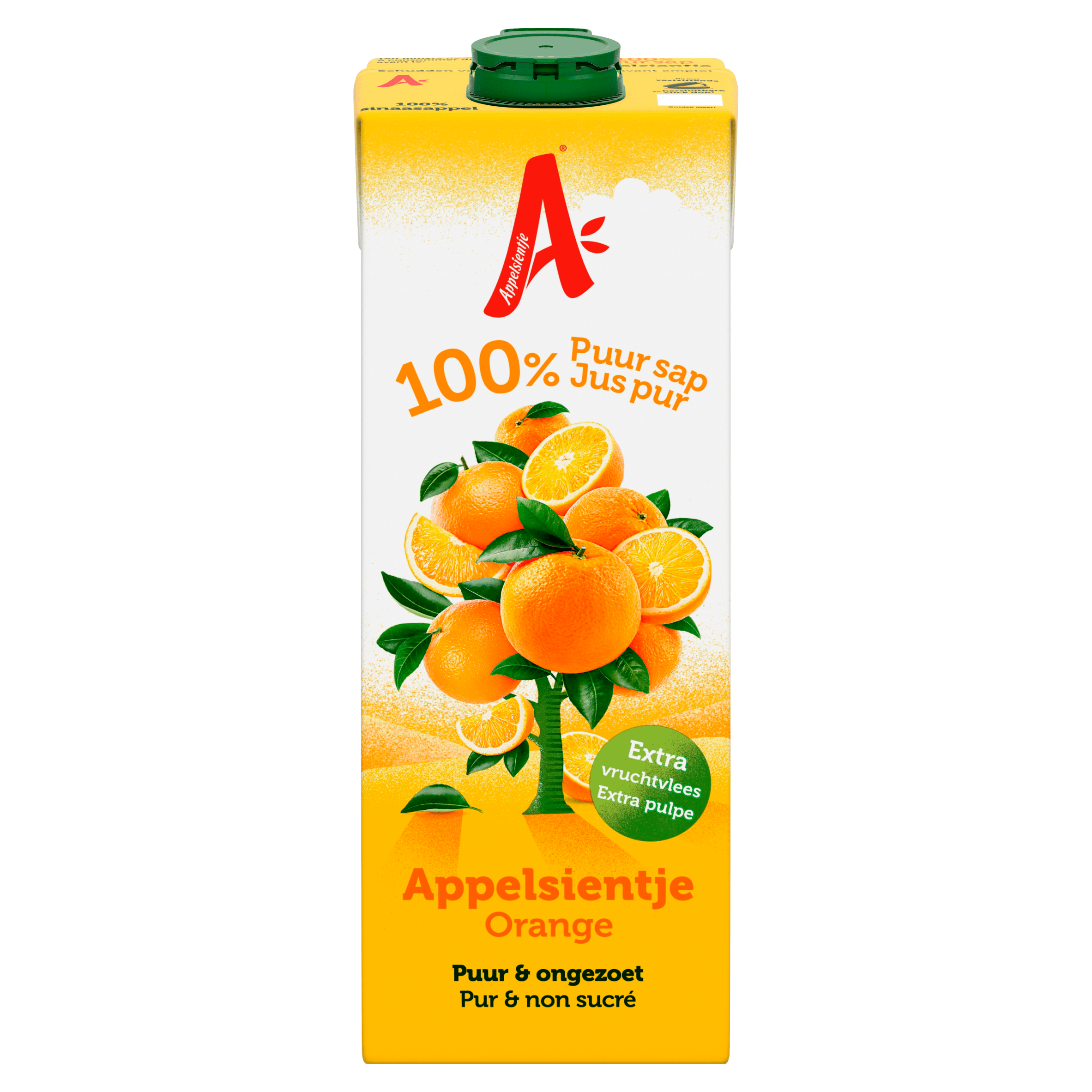 Appelsientje Sinaasappelsap met vruchtvlees