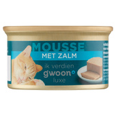g'woon kattenvoer mousse met zalm