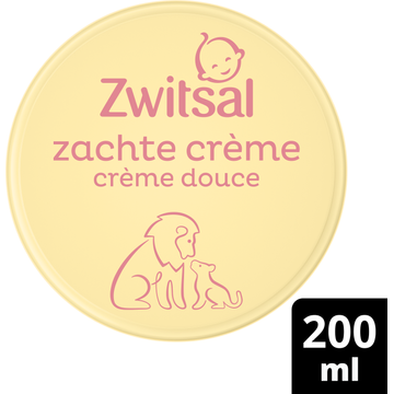 Zwitsal Zachte Crème Baby 200 ml