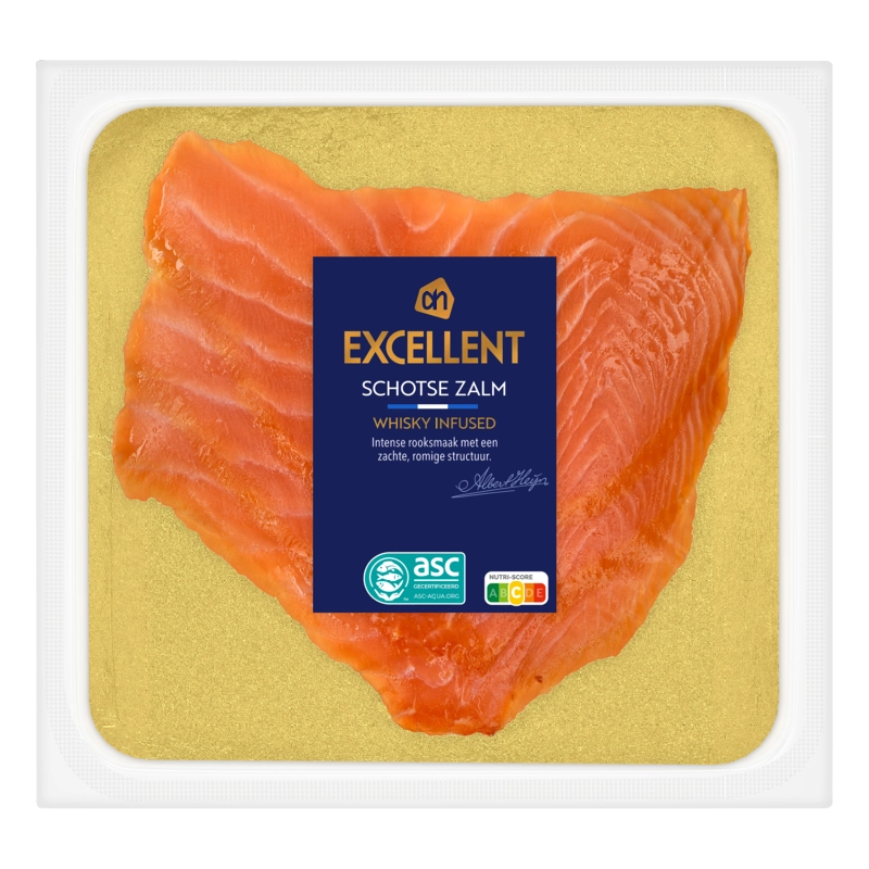 AH Excellent Schotse zalm whisky
