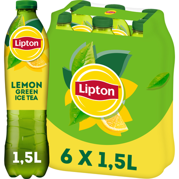 Lipton Ice Tea Green Lemon 6 x 1500 ml