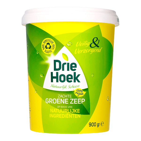 Driehoek Zachte groene zeep
