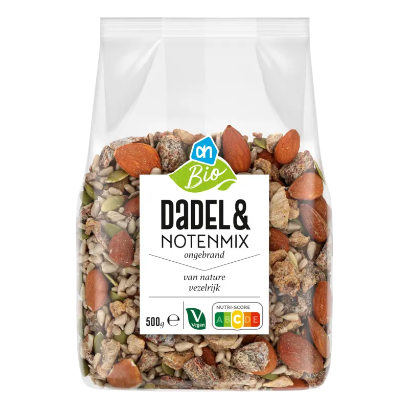 AH Biologisch Dadel & notenmix ongebrand