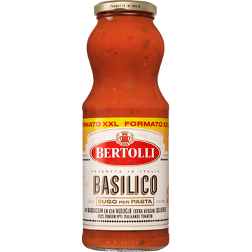 Bertolli Pastasaus Basilico 670 g