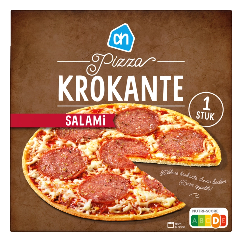 AH Pizza krokante salami
