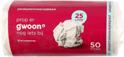 G'woon Pedaalemmerzakken 25 liter