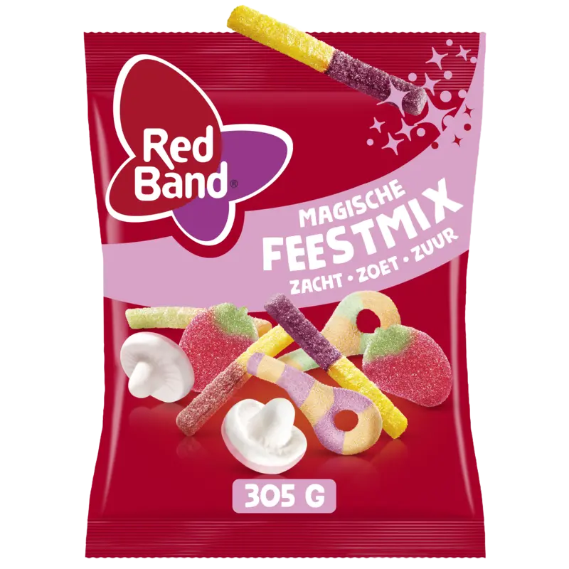 Red Band Magische feestmix zacht zoet zuur