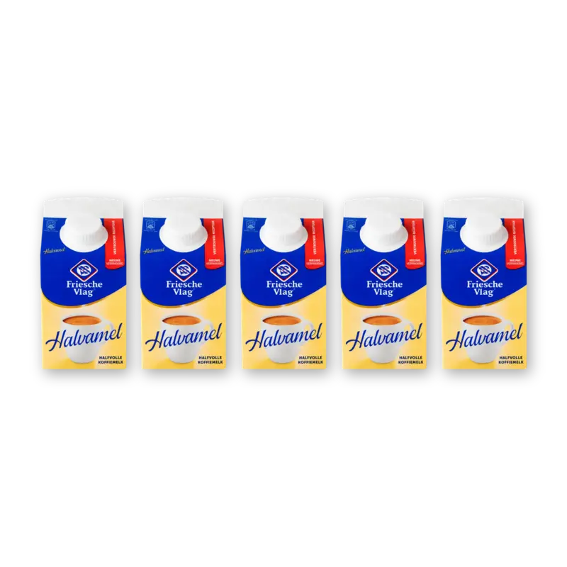 Friesche Vlag Halvamel 5-pack