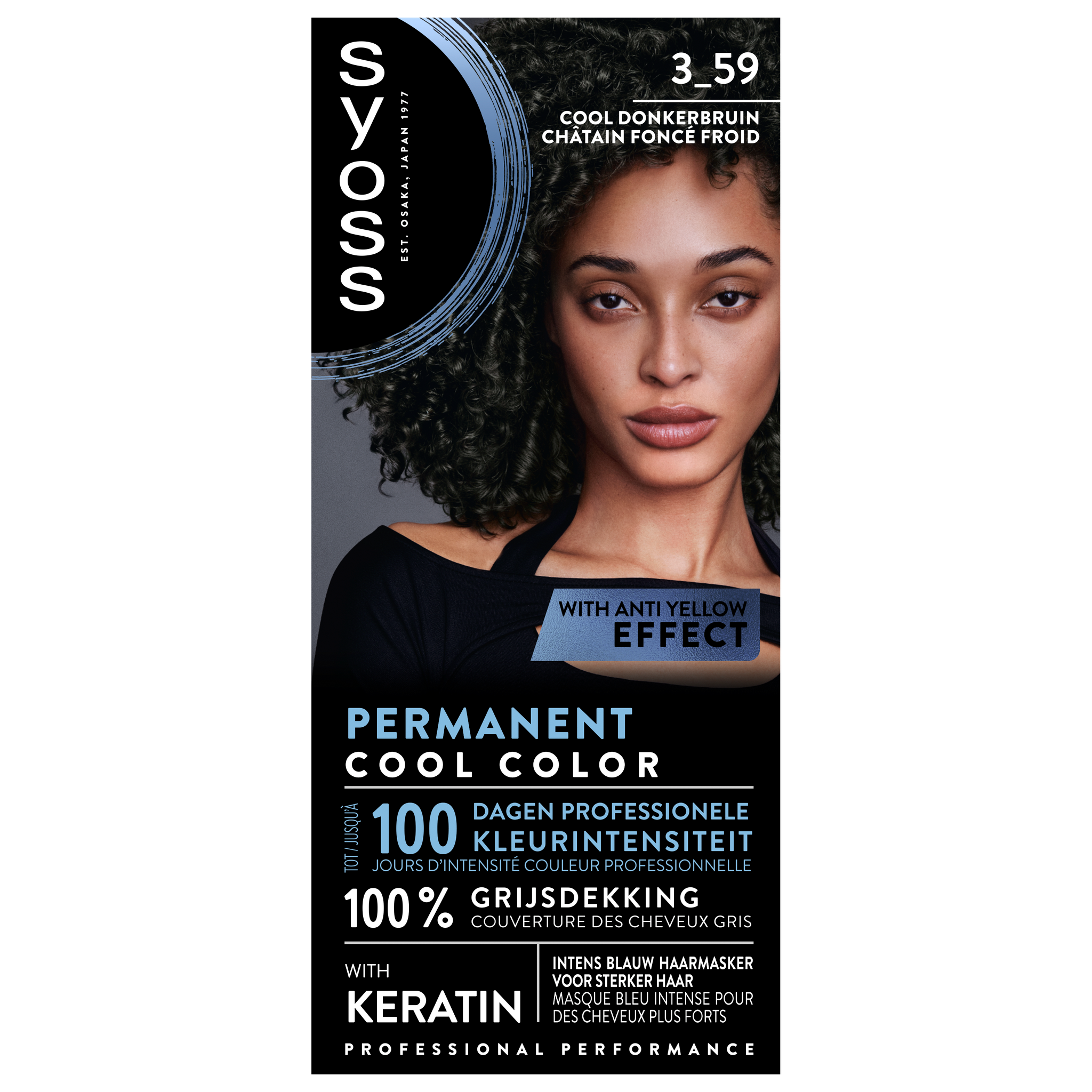 Syoss Haarverf 3-59 Cool Donkerbruin 
