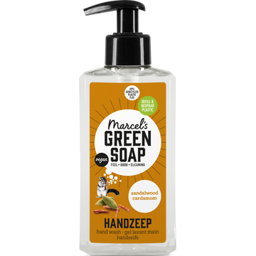 Marcel's Green Soap Handzeep Sandelhout & Kardemom 250ML