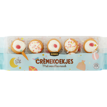 Jumbo Crèmekoekjes met Vanillesmaak 175 g