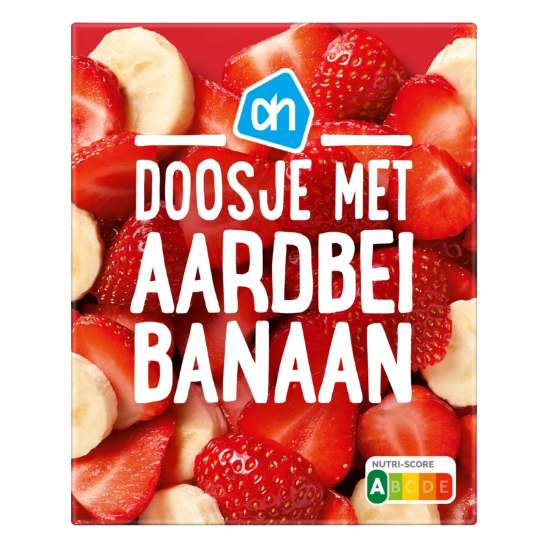 AH Doosje met aardbei banaan