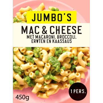 Jumbo's Vriesverse Maaltijd Mac and Cheese 450 g