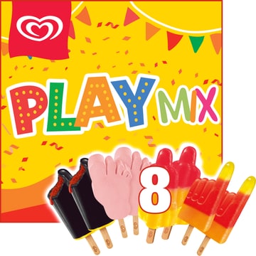 Ola Playmix Waterijsjes 8 Stuks