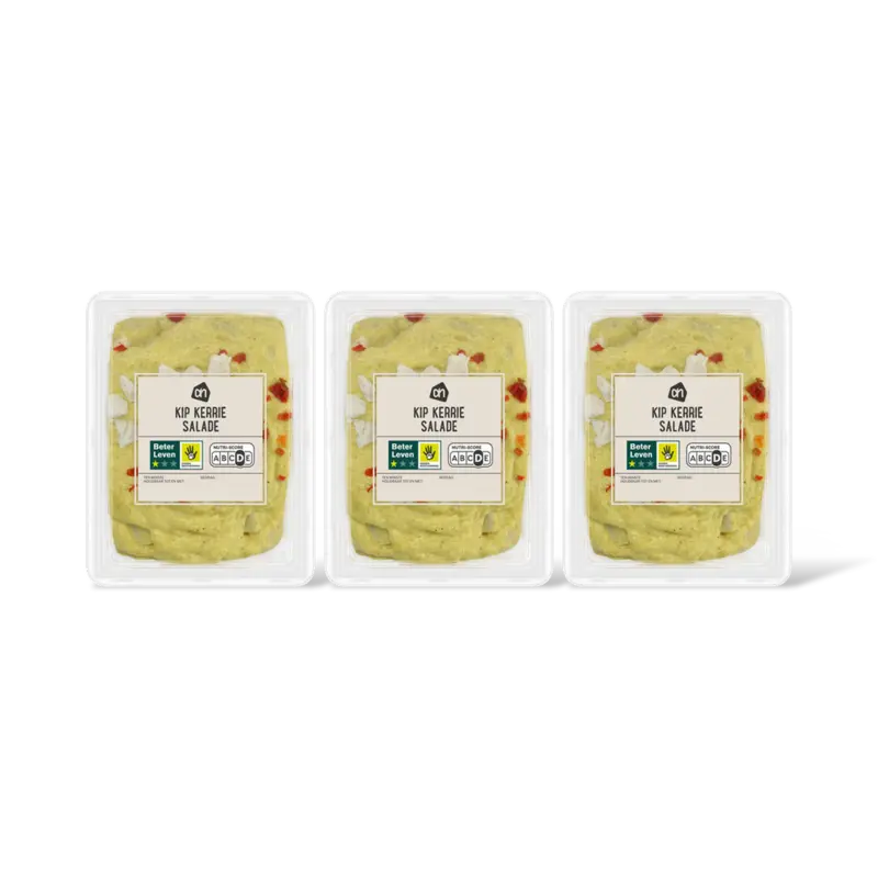 AH Kipkerrie salade 3-pack