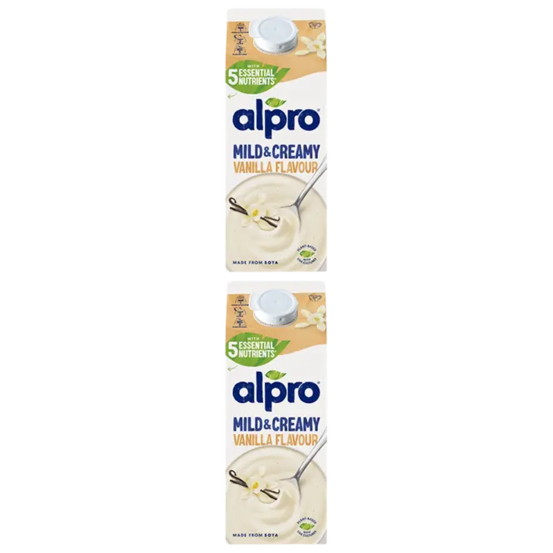 Alpro Mild & creamy vanille smaak 2-pack