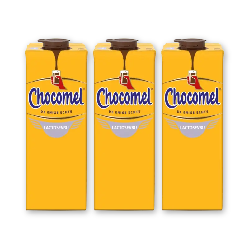 Chocomel Lactosevrij 3-pack