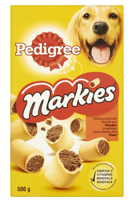 Pedigree Markies smakelijk gevulde rolletjes
