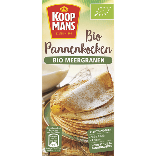 Koopmans Bio pannenkoekmix meergranen