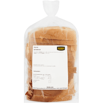 Jumbo - Rond Wit - Half