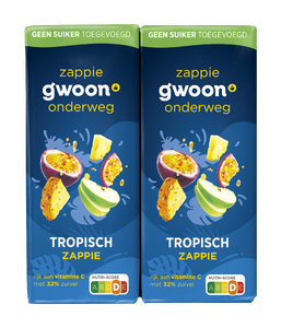 G'woon Zappi Tropisch Fruit Gst 10x200ml