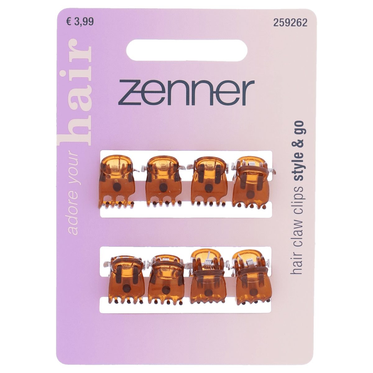 Zenner Haarklem 8x