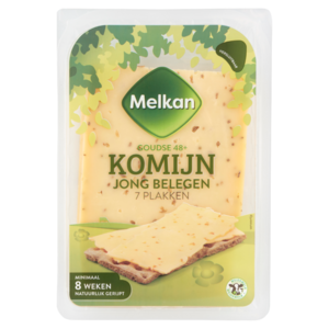 Melkan Jong Belegen Komijn Plak