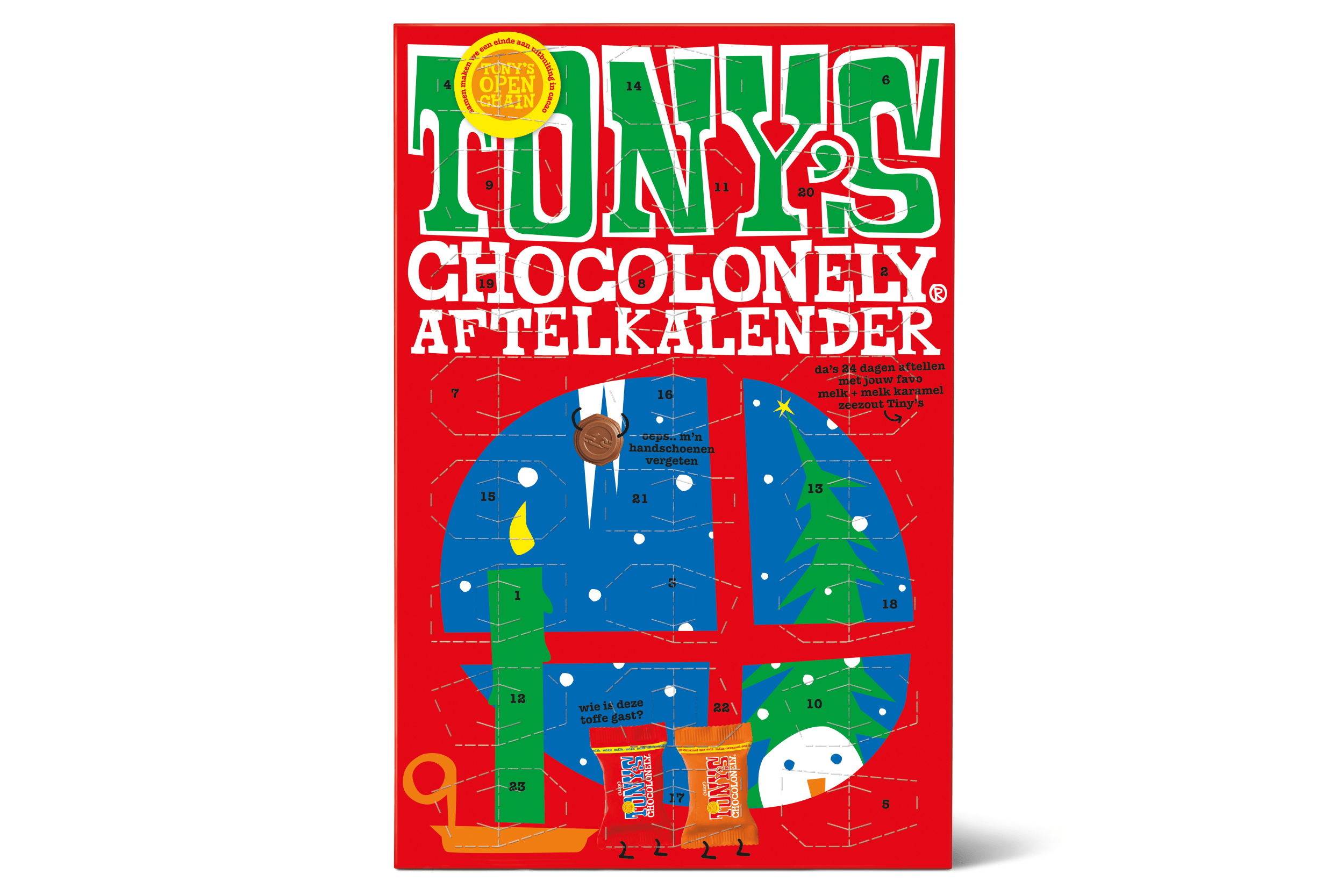 Tony's Chocolonely Tinycalendar