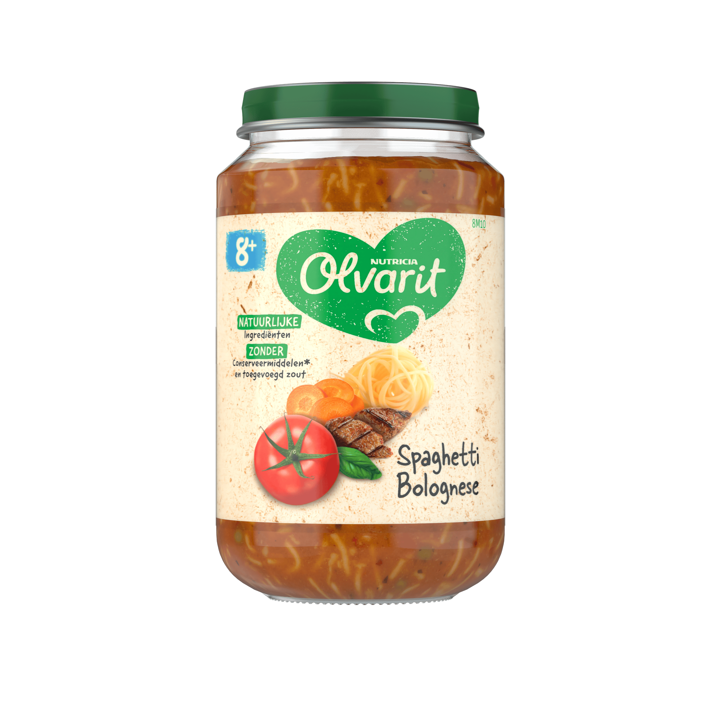 Olvarit 8+mnd Spaghetti Bolognese