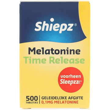 Sleepzz Shiepz Melatonine Time Release, 500 stuks