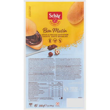 Schär  Bon Matín Glutenvrij 2 x 100 g