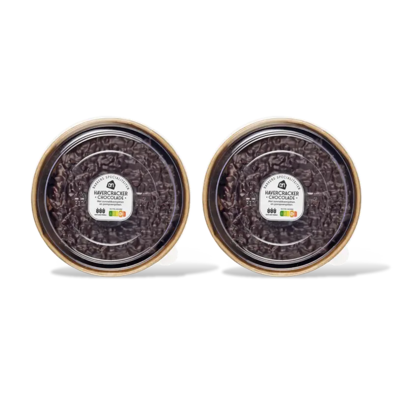 AH Havercracker chocolade 2-pack
