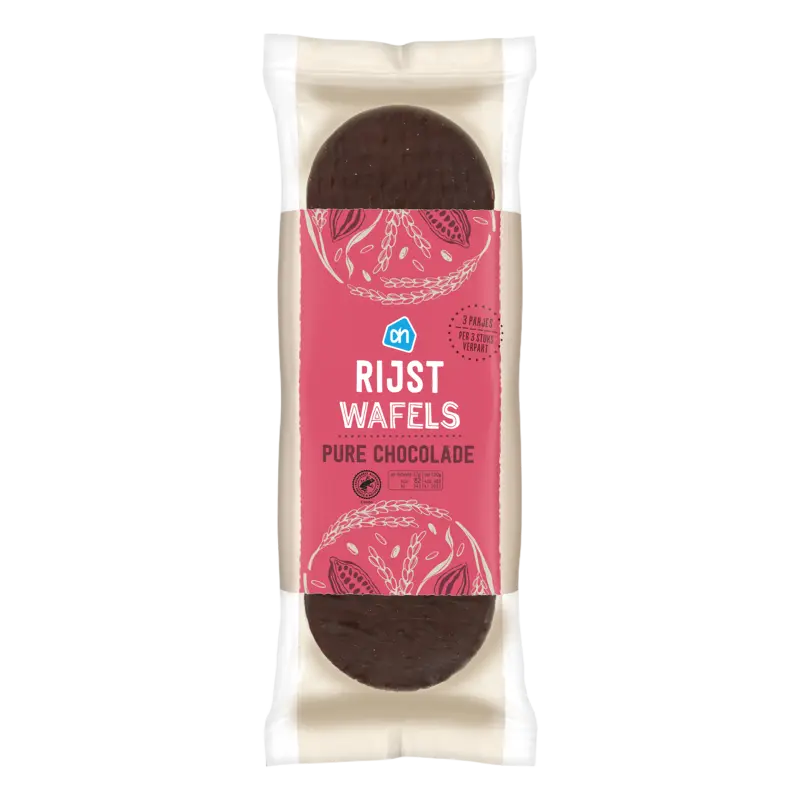 AH Rijstwafels pure chocolade