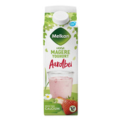 Melkan vruchtenyoghurt aardbei